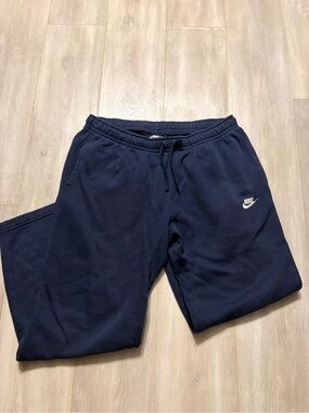Nike Navy Blue Men's Jogger Sweatpants